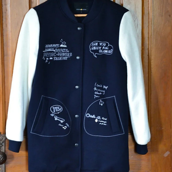 CACHE CACHE Conversation  Varsity Coat - Picture 2 of 14